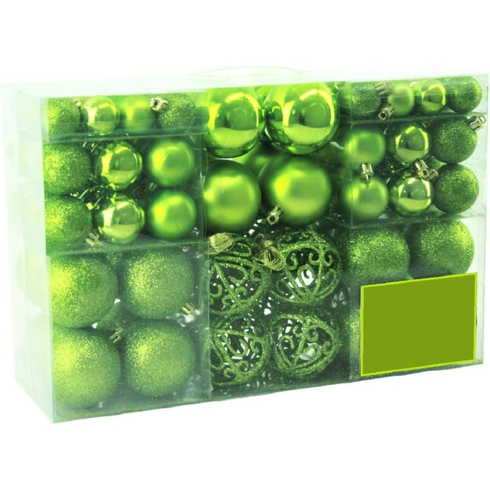 Різдвяних кульок та зірка на верхівці ялинки зеленні Geschenkestadl