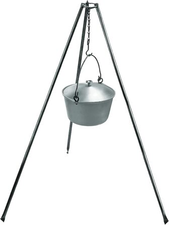 Тринога для казана кемпінгова, підвісна стійка 90 см