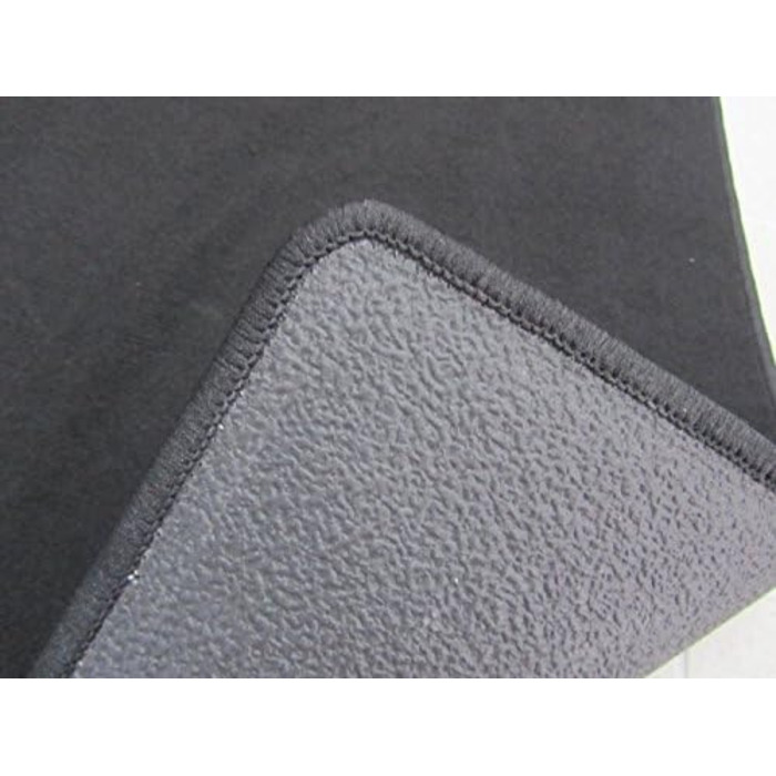 Килимок для офісного крісла, захисний килимок для підлоги, офісний килимок - надзвичайно висока якість Чорний велюр. 100x140 см