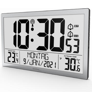 Годинник настінний Technoline WS8113 Silver (WS8113)
