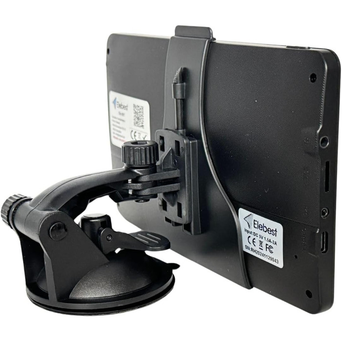 Навігаційний пристрій для автомобіля, навігаційна система для кемпера, точки інтересу, навігація для вантажівок, навігація для автофургонів, довічне безкоштовне оновлення карт, 80T TMC PRO