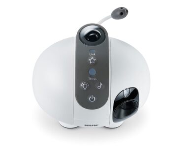 Радіоняня з камерою, зіркова проекція, вільний від високочастотного випромінювання в режимі Eco, радіус дії макс, 410