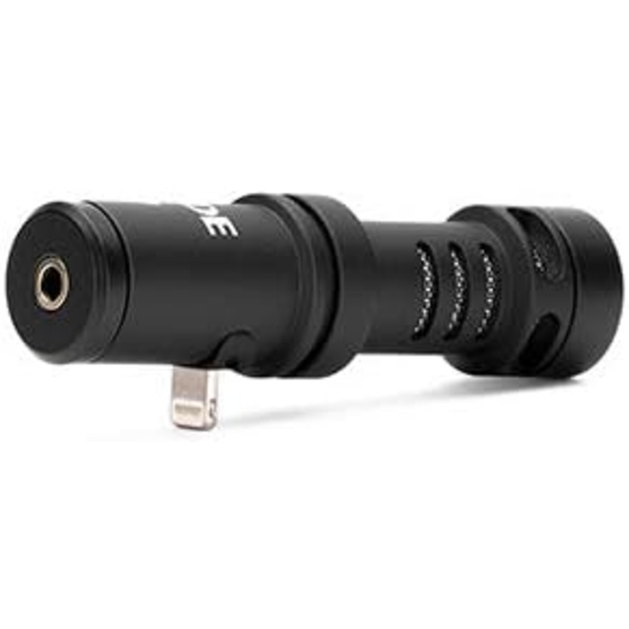 �DE Vlogger Kit iOS комплект для iPhone, що включає конденсаторний спрямований мікрофон, штатив, мікросвітлодіод та інші аксесуари