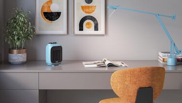 Теплова гармата Olimpia Splendid Caldo Pocket (99229) найкомпактніша модель, потужність 1500 Вт, синя