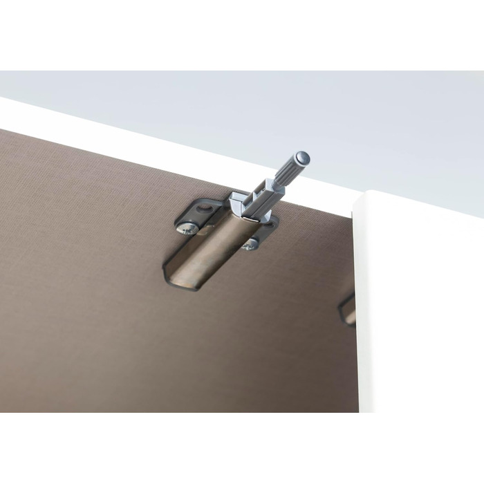 Меблі Rauch Costa, шафа для спальні, дитячої кімнати, кімнати немовляти, кімнати підлітка, передпокою, 3-дверна шафа з 2 шухлядами, механізм відкривання натиском, білий, ширина 136 см, без дзеркала, альпійський білий білий профіль ручки, 54 x 136 x 197 см