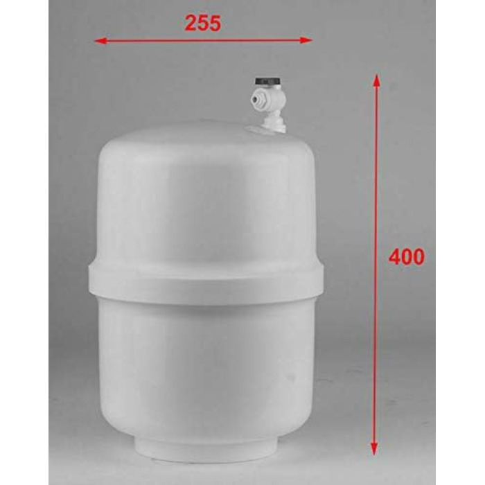 Система зворотного осмосу 6 ступенів ФІЛЬТР ВОДИ НІМЕЧЧИНА - з БІО активованим вугіллям і піновугільним фільтром - мембрана 75GPD, 285 л найчистішої питної води щодня, екологічний без BPA найкращий фільтр для кожного дому