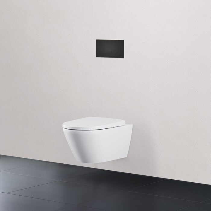 Набір для унітазу Duravit D-Neo, підвісний унітаз, сидіння з м'яким механізмом закриття, унітаз з відкритим обідком, знімна кришка унітазу, білий Білий Білий 37x54x40 см