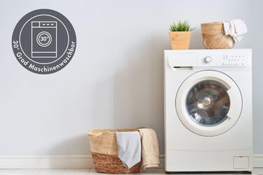 Килимок для вхідних дверей andiamo Samson для дому Бавовняний килимок, що вловлює бруд, що миється Нековзний, поглинаючий та високоякісний Килимок для вхідних дверей 60 x 100 см, Антрацит Антрацит 60 x 100 см (Прямокутний)