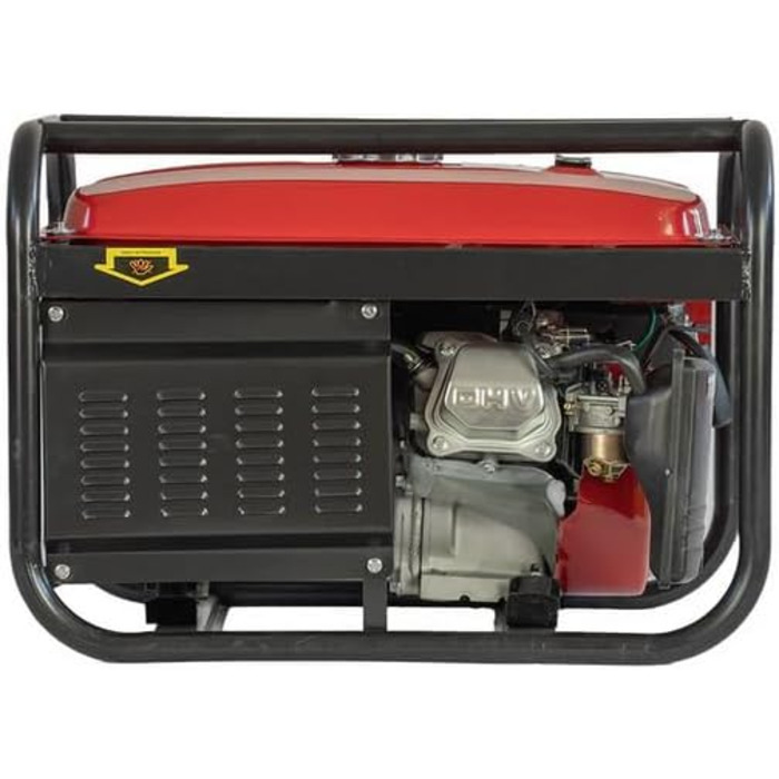 Бензиновий генератор Генератор живлення з аксесуарами, тихий аварійний генератор 2/5 розеток 3 шт. 230 В / 400 В / 12 В Генератор 7 к.с. (5 розеток (2500 Вт WS2500))