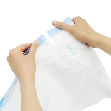 Комплект сміттєвих пакетів Rotho Paso, 6 рулонів по 20 пакетів кожен, для сміттєвих баків Paso об&39ємом 20 л, пластик (перероблений ПП), білий, 6 рулонів (40,0 x 30,0 x 16,6 см)