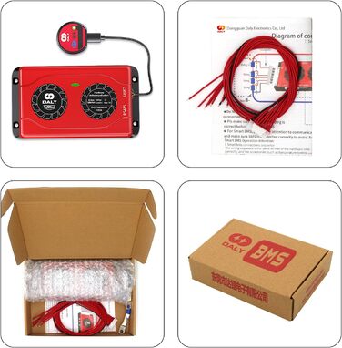 Розумний еквалайзер Daly 16S 1A для балансування групи конденсаторів літій-іонних акумуляторів Lifepo4 LTO, друкованої плати 16S, розумний активний балансувальник 1A