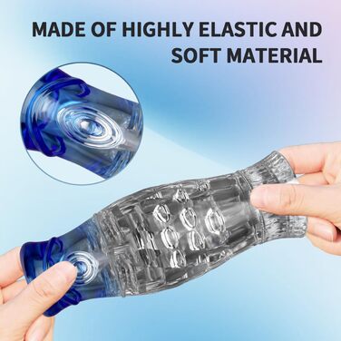 Іграшка для мастурбації для чоловіків, реалістичний мастурбатор з 3D-пристроєм для тренування вагіни, клітора, аналу та пеніса, еротична секс-іграшка для чоловіків, прозора