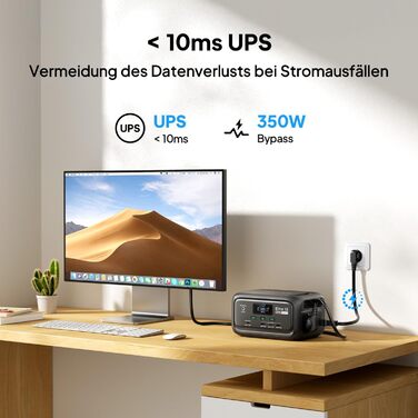 Портативна міні-електростанція BLUETTI Elite 10, акумулятор LiFePO4 ємністю 128 Втгод з розеткою змінного струму 200 Вт, резервне джерело безперебійного живлення 10 мс, сонячний генератор зі швидкою зарядкою для кемпінгу, подорожей, активного відпочинку н