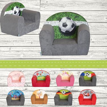 Дитяче крісло від 1 року - Дитячий стілець - Крісло з пінопласту - Дитяча мрія - Багато дизайнів Рожевий замок