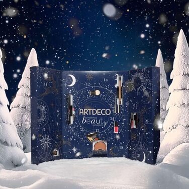 Адвент-календар ARTDECO 2025 Високоякісний косметичний календар краси з 24 сюрпризами щодо макіяжу, ідеальний подарунок для жінок