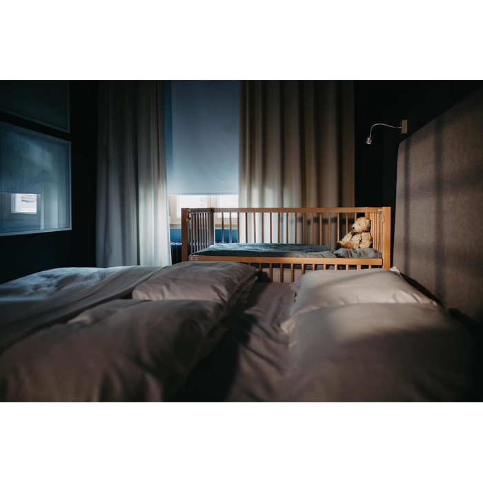 Диван-ліжко Side-by-Side / Суміжне сну HAJO Бук 124x64 см (Натуральний)