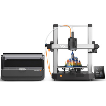 Багатоколірний комбінований 3D-принтер Anycubic Kobra 3, друк у 4 кольори, висока швидкість 600 мм/с, висихання нитки під час друк