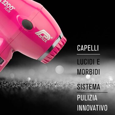 Фен Parlux 3200 Plus, Fuchsia