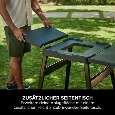 Регульована підставка та бічний столик для вуличної печі та гриля Ninja Woodfire Outdoor Family