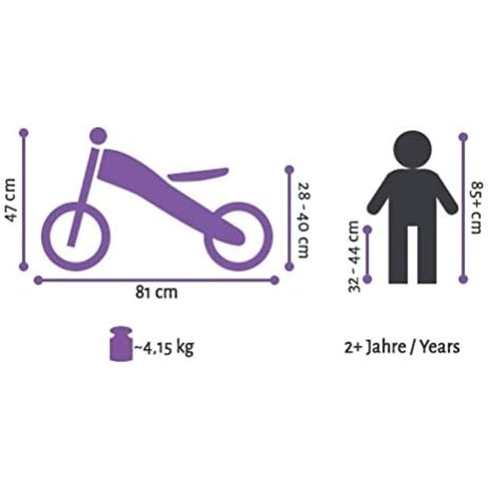 Дитячий велосипед-балансир дитячий велосипед-балансир для хлопчиків та дівчаток від 2-3 років 10-дюймовий спортивний дитячий велос