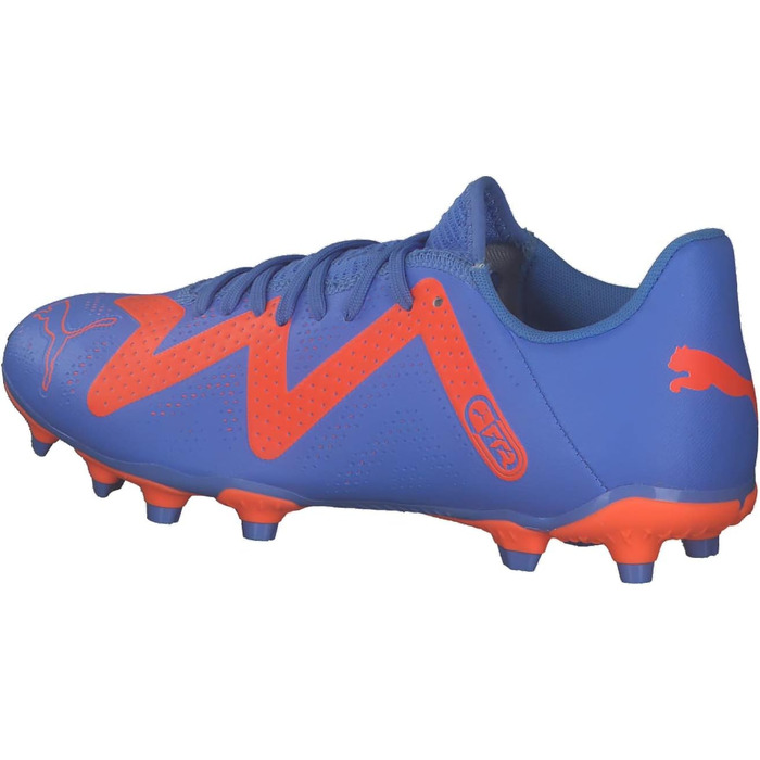 Футбольні бутси PUMA Damen Future Play Fg/Ag WN&39s 37 EU Blue Glimmer Puma White Ultra Orange