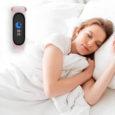 Фітнес-трекер з відстеженням активності, пульсометром з лічильником артеріального тиску та калорій - Легкий годинник з крокоміром - Тривалий час роботи від батареї - Розумний годинник для жінок та чоловіків, сумісний з iOS/Android