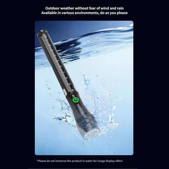 Портативний робочий ліхтарик, телескопічний ліхтарик, що перезаряджається, аварійний ліхтарик для ремонту автомобіля, кемпінгу, збирання кутів, гнучкий ліхтарик