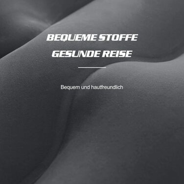 Надувний матрац Ergocar для автомобіля з насосом, надувний матрац для кемпінгу, автокрісла, подорожей, кемпінгу, пляжу (чорний)