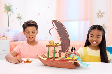 Ігровий набір Mattel Disney Vaiana 2 Пригоди на каное (плаваючий човен)