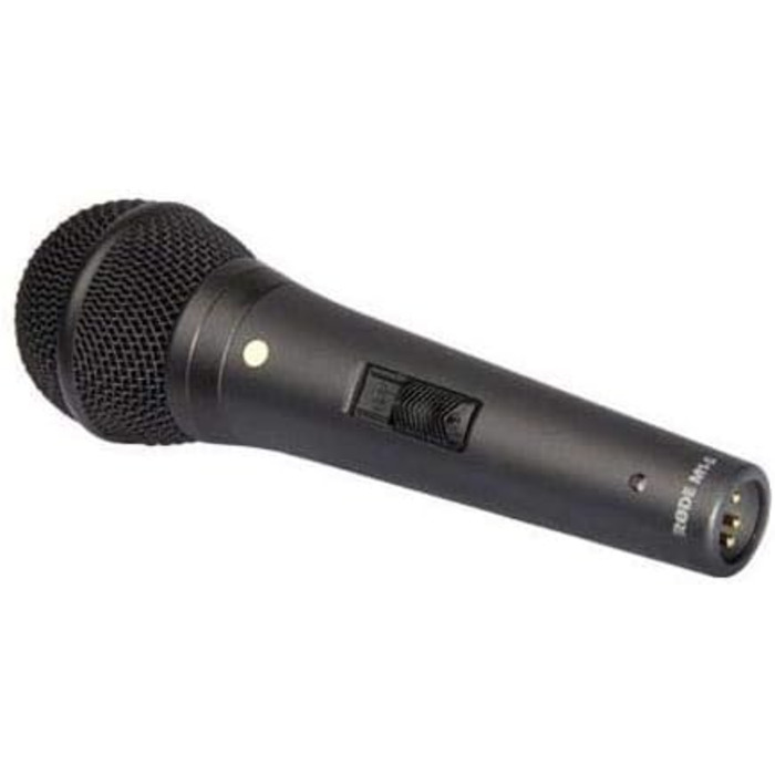 �DE M1-S кардіоїдний динамічний мікрофон для живих виступів з вимикачем, що блокується для живого вокалу та музичного продакшну M1