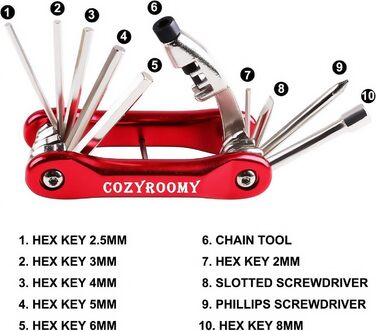 Набір для ремонту велосипедних шин COZYROOMY