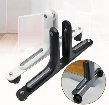 Ніжок для інфрачервоних обігрівачів, універсальна підставка для інфрачервоного обігрівача з алюмінієвого сплаву, мобільна підставка з роликами для інфрачервоних обігрівачів різних моделей, рама 1-6 см, срібляста, 2 шт.