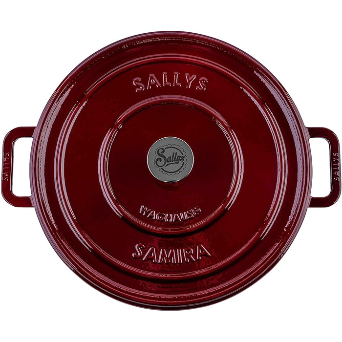 Чавунна каструля Sally's 'Samira deluxe - міцна та високоякісна перлина для ідеального приготування їжі - об'ємом 2,2 літра, для в
