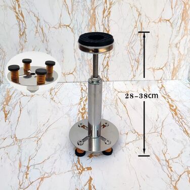 Регульований по висоті кронштейн для утилізації відходів Кронштейн для завантаження кухонних відходів зменшує вібрацію та шум 28-38 см