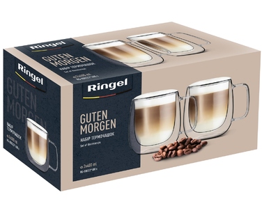 Набір чашок з подвійною стінкою Ringel Guten Morgen, 2х400 мл (6726104)