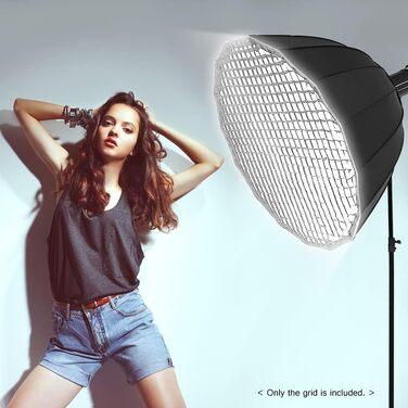 См/47 дюймів Softbox Honeycomb Grid 16 Robs Depth Photography Parabolic Softbox Grid для фотостудії, 120