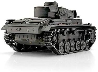 Радіокерований танк Panzer PzKpfw III Ausf. L Металева Pro версія BB, 1/16