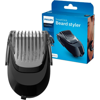 Насадка для укладання бороди Philips Clip-On RQ111/60 чорного кольору