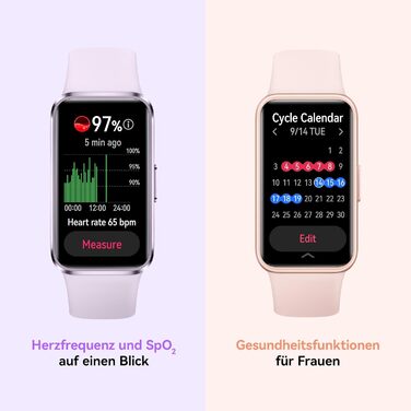 Розумний годинник HUAWEI Band 10, відстеження фізичної активності на базі штучного інтелекту, професійний аналіз сну, середня варіабельність серцевого ритму (ВСР) під час сну, час роботи від батареї до 14 днів, iOS та Android, Black Band 10 Black