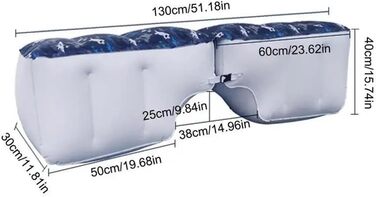 Автомобільний матрац Автомобільний надувний матрац Автомобільне заднє сидіння Надувна подушка для надувного ліжка Подушка для дітей Самостійне водіння Туристичне ліжко Автомобіль Подорож Кемпінгове ліжко