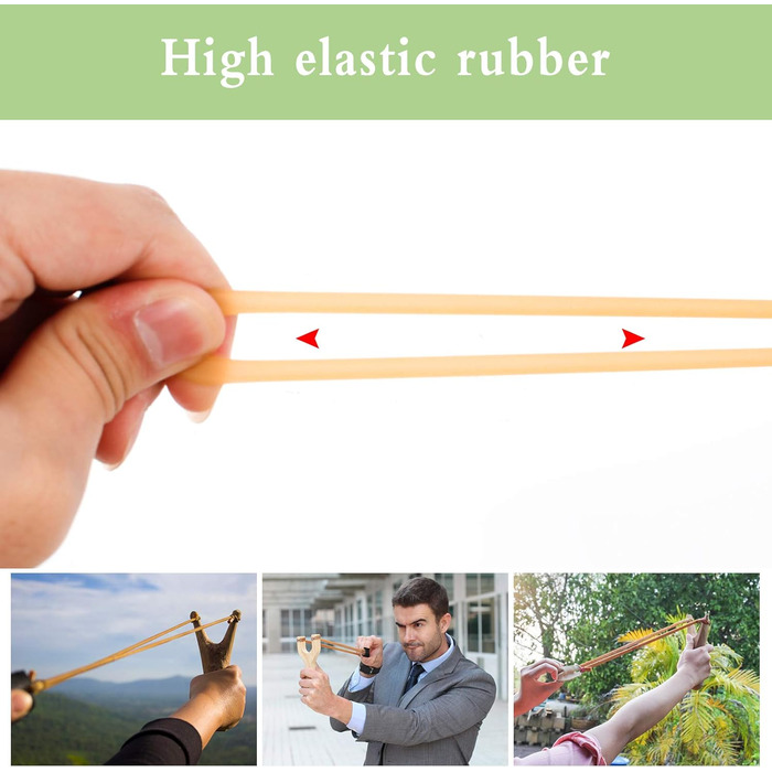 Гумова стрічка для рогатки Ledoo, 10 м (натуральний латекс)