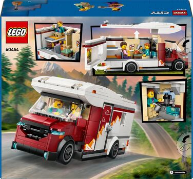 Конструктор LEGO City 60454, Дім на колесах для пригод, 385 деталей