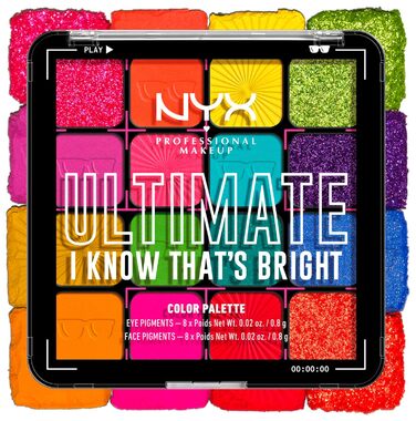 Палітра тіней NYX Professional Makeup (16 відтінків)