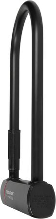 Подібний замок TRELOCK U4 Plus, довжина 23 см, товщина дужки 14 мм, рівень безпеки 14, високий рівень безпеки, обслуговування ключів, чорний