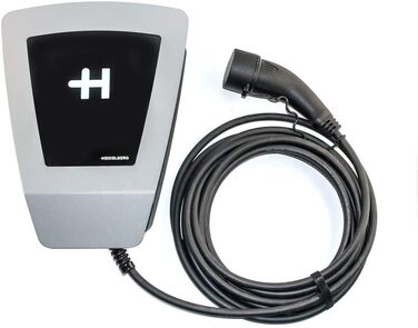 КВт із зарядним кабелем типу 2 Зарядний кабель 5 м 1-е покоління Зроблено в Німеччині Проста установка, міцна конструкція Зарядна
