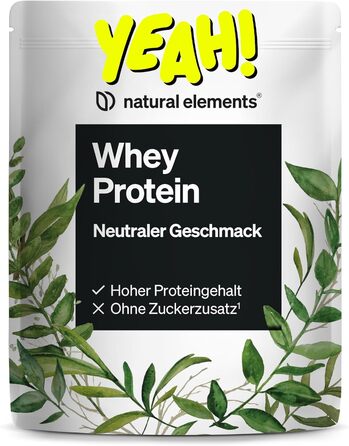 Протеїновий порошок Natural Elements Whey, Нейтральний, 1 кг