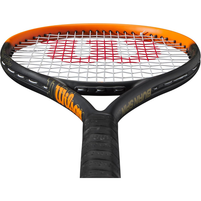 Тенісна ракетка Wilson Burn Spin Jr 26, чорний/помаранчевий