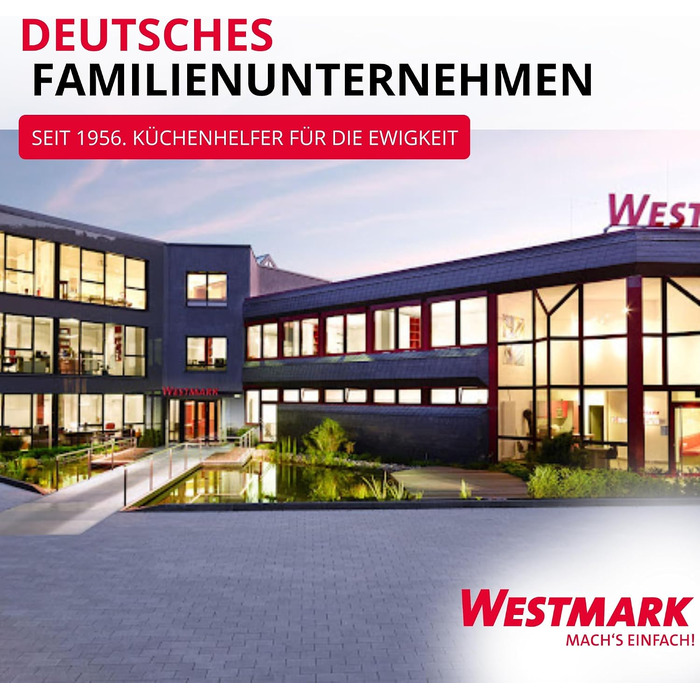 Лопатка для смаження Westmark Wender Pro сталева, з гачком для підвішування ідеальна для сковороди, барбекю та професійної кухні, 45 см, срібляста