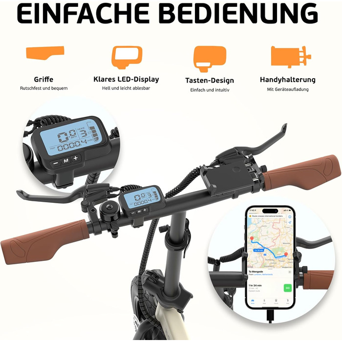 Комплект акумуляторів ESKUTE F200 для чоловічого електровелосипеда, 14-дюймовий складний електровелосипед, акумулятор 36 В 7,8 Аг, великий запас ходу до 50 км, міні-складний велосипед, легкий електровелосипед для міських поїздок, синьо-зелений x 2