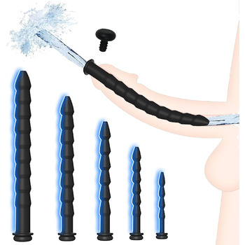 Набір силіконових уретральних дилататорів Sadodo, для чоловіків, стимуляція простати та мастурбація, 5 шт.